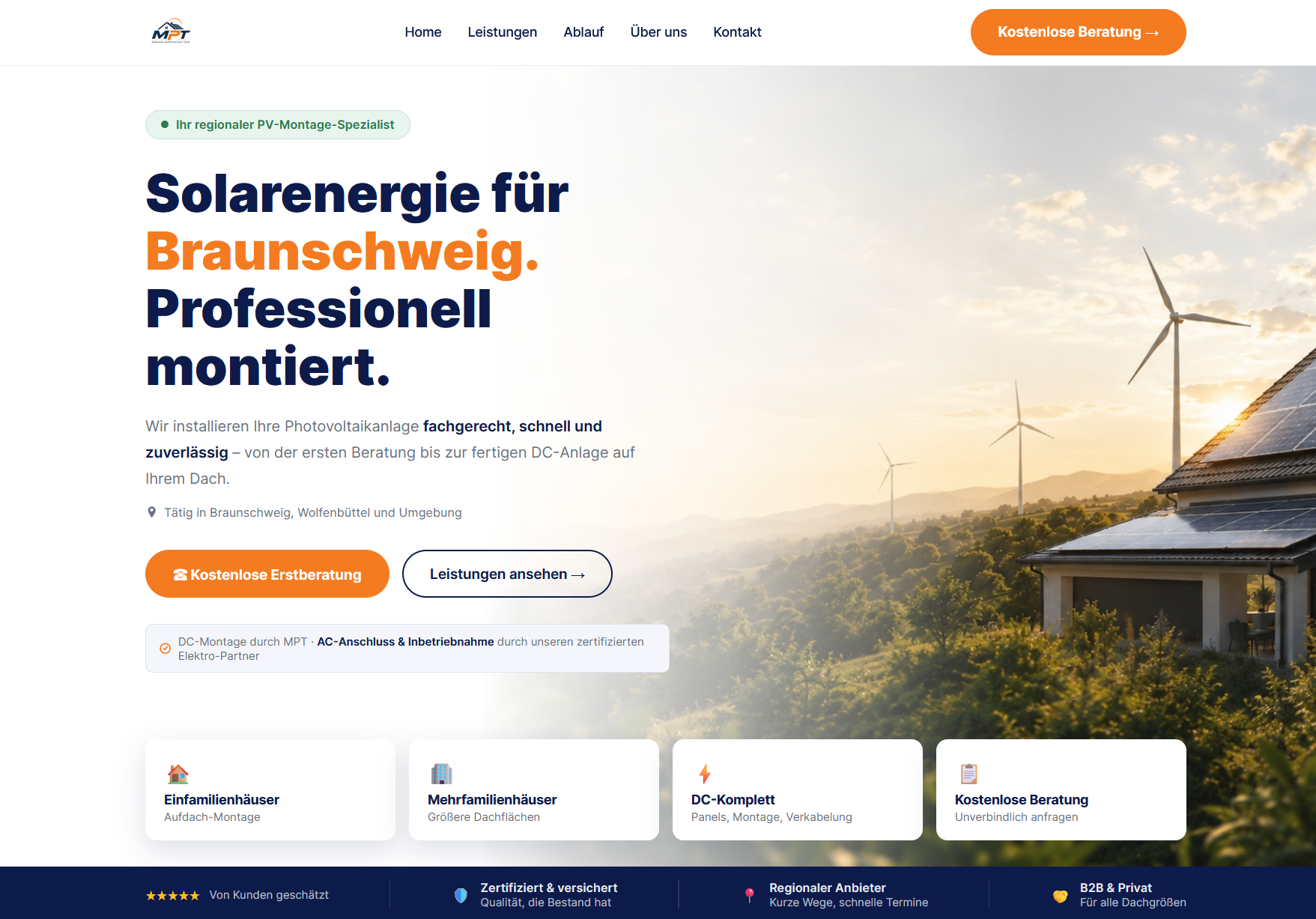 MPT – Montage Photovoltaik Team